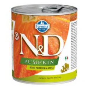  N&D Dog konzerv adult vaddisznó&alma sütőtökkel 285 gr