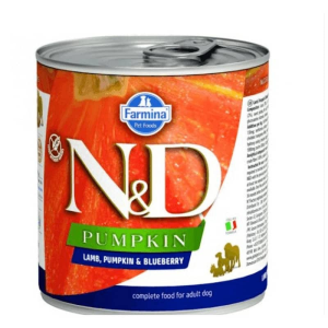  N&D konzerv Adult bárány, áfonya, sütőtök 285 g