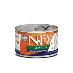  N&D Dog konzerv bárány&áfonya sütőtökkel adult mini 140 gr