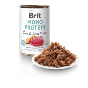  Brit Mono Protein Tonhal & édesburgonya – 12×400 g