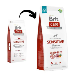  Brit Care Sensitive Venison & Potato kutyatáp – 1 kg