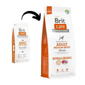  Brit Care Adult Medium Breed Lamb & Rice kutyatáp – 3 kg