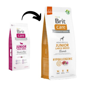  Brit Care Junior Large Breed Lamb & Rice kutyatáp – 3 kg