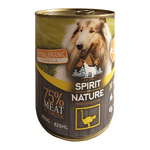 Spirit of Nature Dog konzerv Strucchússal – 6×415 g