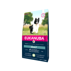  Eukanuba Adult Small & Medium Lamb & Rice kutyatáp 18 kg – 12 kg