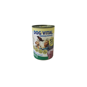  Dog Vital konzerv rabbit&heart – 415 g
