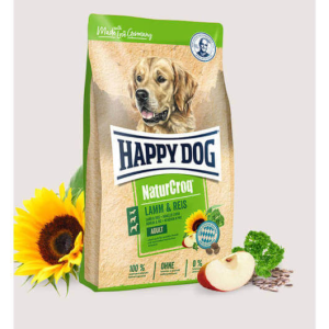  Happy Dog NaturCroq Lamm/Reis (Bárány & Rizs) kutyatáp – 4 kg