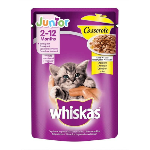  Whiskas alutasak Junior csirke Casserole – 85 g