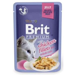  Brit Premium Cat Delicate Fillets in Jelly with Chicken – 85 g