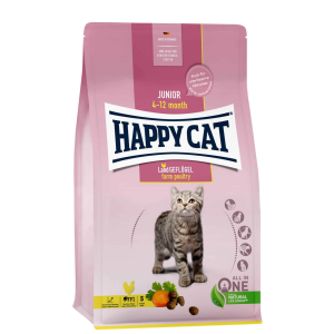 Happy Cat Junior Baromfi – 300 g