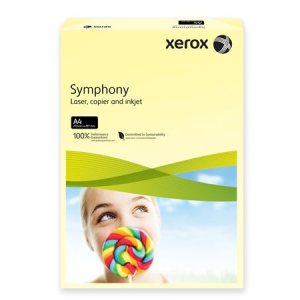 Xerox Másolópapír, színes, a4, 80 g, xerox &quot;symphony&quot;, világossárga (pasztell) 003r93975