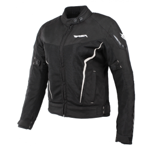 RSA Bolt motoros kabát fekete-fehér
