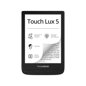 PocketBook Touch Lux 5 6" 8GB WiFi fekete eBook olvasó (PB634-A-WW)