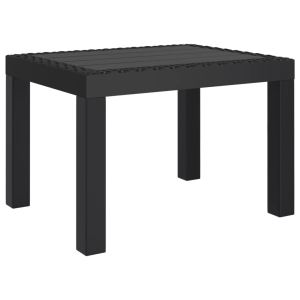 vidaXL antracitszürke PP kerti asztal 59 x 47 x 40 cm (364727)