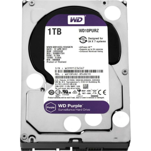 Western Digital Purple 1TB 3.5&quot; 5400RPM SATAIII belső merevlemez