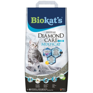  GimCat Biokat's Diamond Care MultiCat Fresh macskaalom 8 l