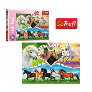 Trefl Csodaszép lovak - Puzzle 200 db-os Trefl