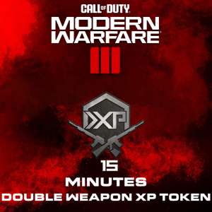 Activision Call of Duty: Modern Warfare III - 15 Minutes Double Weapon XP Token (DLC) (Digitális kulcs - PC/PlayStation 4/PlayStation 5/Xbox One/Xbox Series X/S)