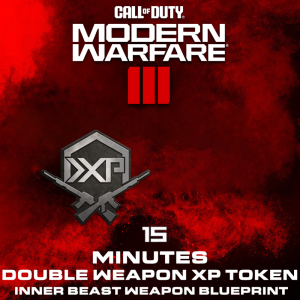 Activision Call of Duty: Modern Warfare III - Inner Beast Weapon Blueprint + 15 Minutes Double Weapon XP Token (DLC) (Digitális kulcs - PC/PlayStation 4/PlayStat