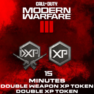 Activision Call of Duty: Modern Warfare III - 15 Minutes Double XP Token + 15 Minutes Double Weapon XP Token (DLC) (Digitális kulcs - PC/PlayStation 4/PlayStatio