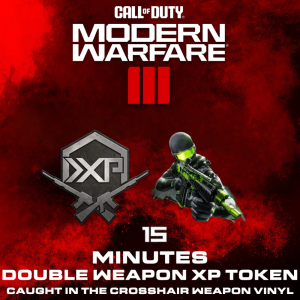 Activision Call of Duty: Modern Warfare III - Caught in the Crosshair Weapon Vinyl + 15 Minutes Double Weapon XP Token (DLC) (Digitális kulcs - PC/PlayStation 4/