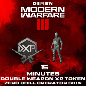Activision Call of Duty: Modern Warfare III - Zero Chill Operator Skin + 15 Minutes Double Weapon XP (DLC) (Digitális kulcs - PC/PlayStation 4/PlayStation 5/Xbox