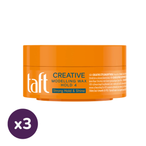 Taft Looks Creative hajformázó wax (3x75 ml)