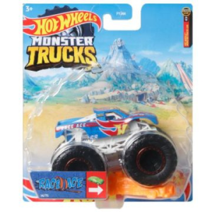 Mattel Hot wheels monster trucks: race ace kisautó, 1:64