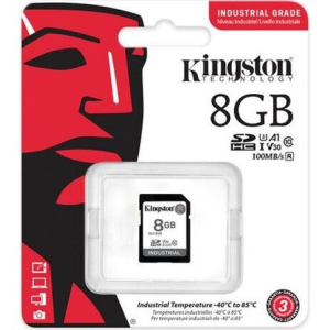 Kingston 16GB SDHC Kingston Industrial Temperature UHS-1 Class10 U3 V30 A1 (SDIT/8GB)