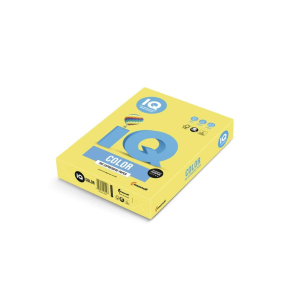 IQ Másolópapír, színes, A4, 80g. IQ CY39 500ív/csomag, intenzív kanárisárga