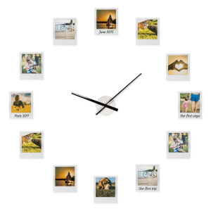 OEM Impressions Clock Falióra családi fotókkal