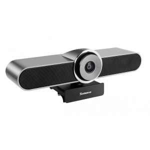 OEM Tenveo Digitális Webkamera Kameratartóval, TEVO-VA200PRO FHD1080 stereo szürke-fekete