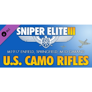 Rebellion Sniper Elite 3 - U.S. Camouflage Rifles Pack (PC - Steam elektronikus játék licensz)