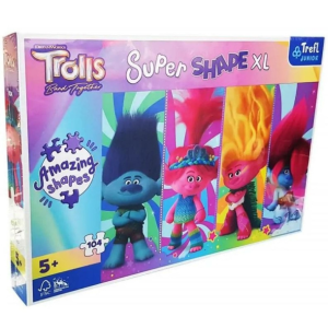 Trefl Super Shape XL 104 db-os puzzle - Trollok (50037)