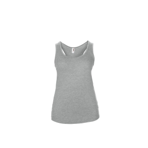 ANVIL Női sporthátú trikó, Anvil ANL6751, ívelt aljjal, Heather Grey-XS
