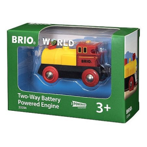  BRIO Elemes mozdony - sárga (33594)