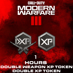 Activision Call of Duty: Modern Warfare III - 1 Hour Double XP Token + 1 Hour Weapon Double XP Token (DLC) (Digitális kulcs - PC/PlayStation 4/PlayStation 5/Xbox