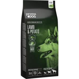  PrimaDog Adult All Breed Lamb & Potato gabonamentes száraz kutyatáp 10 kg