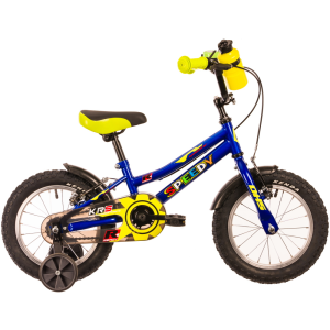 DHS Gyerek kerékpár DHS Speedy 1403 14" kék 7" (95-110 cm)