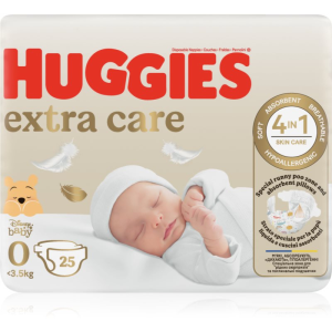 Huggies Extra Care Size 0 eldobható pelenkák