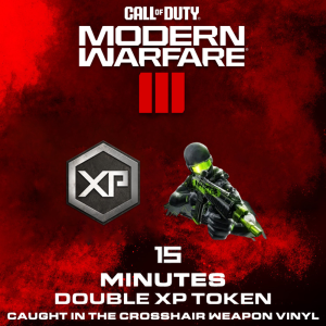 Activision Call of Duty: Modern Warfare III - Caught In The Crosshair Weapon Vinyl + 15 Minutes Double XP Token (DLC) (Digitális kulcs - PC/PlayStation 4/PlaySta
