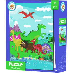 Dinoszaurusz mini puzzle 35 db-os