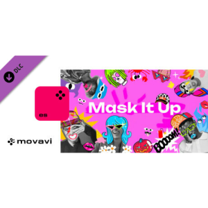 Movavi Video Editor 2024 -Mask It Up Pack (PC - Steam elektronikus játék licensz)