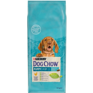  Dog Chow Puppy száraz kutyaeledel csirkével 14 kg