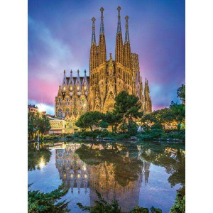 Clementoni Barcelona - Sagrada Familia 500 db-os puzzle - Clementoni