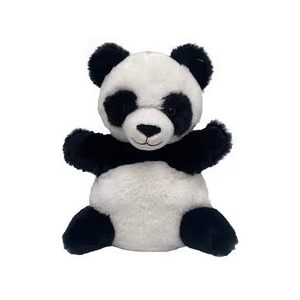  Plüss kesztyűbáb, 27 cm - panda