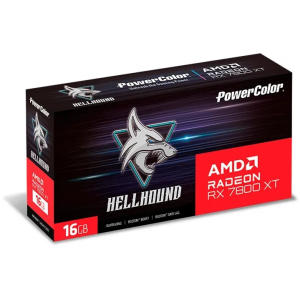 Powercolor hellhound rx 7800 xt 16gb gddr6 videokártya (rx7800xt 16g-l/oc)