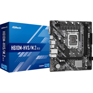 Asrock MB ASRock Intel 1700 H610M-HVS/M.2 R2.0 (90-MXBJJ0-A0UAYZ)