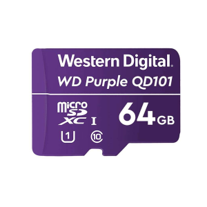 Western Digital 64GB microSDXC Western Digital WD Purple QD101 C10 U1 (WDD064G1P0C) (WDD064G1P0C)