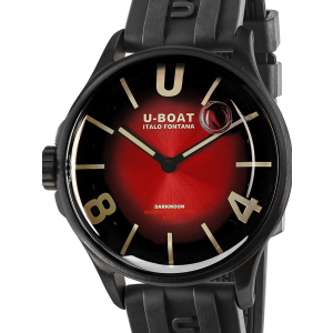 U-Boat 9501 Darkmoon Red PVD Soleil Mens Watch 40mm